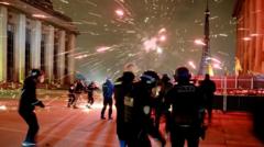 Paris disturbances and 127 arrests mar PSG's Champions League win