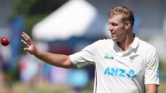 England face stern test as NZ pick Jamieson & O'Rourke