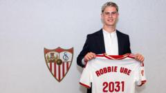 Scottish striker Ure makes £5.5m Sevilla move