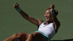 Zheng stuns Swiatek after winning another set from 5-0 down